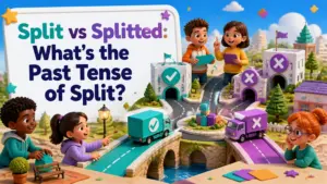 split vs splitted whats the past tense of split 2