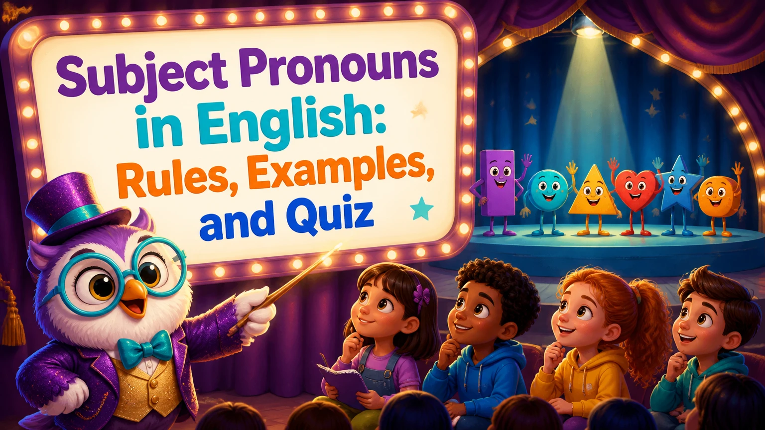 subject pronouns in english 2