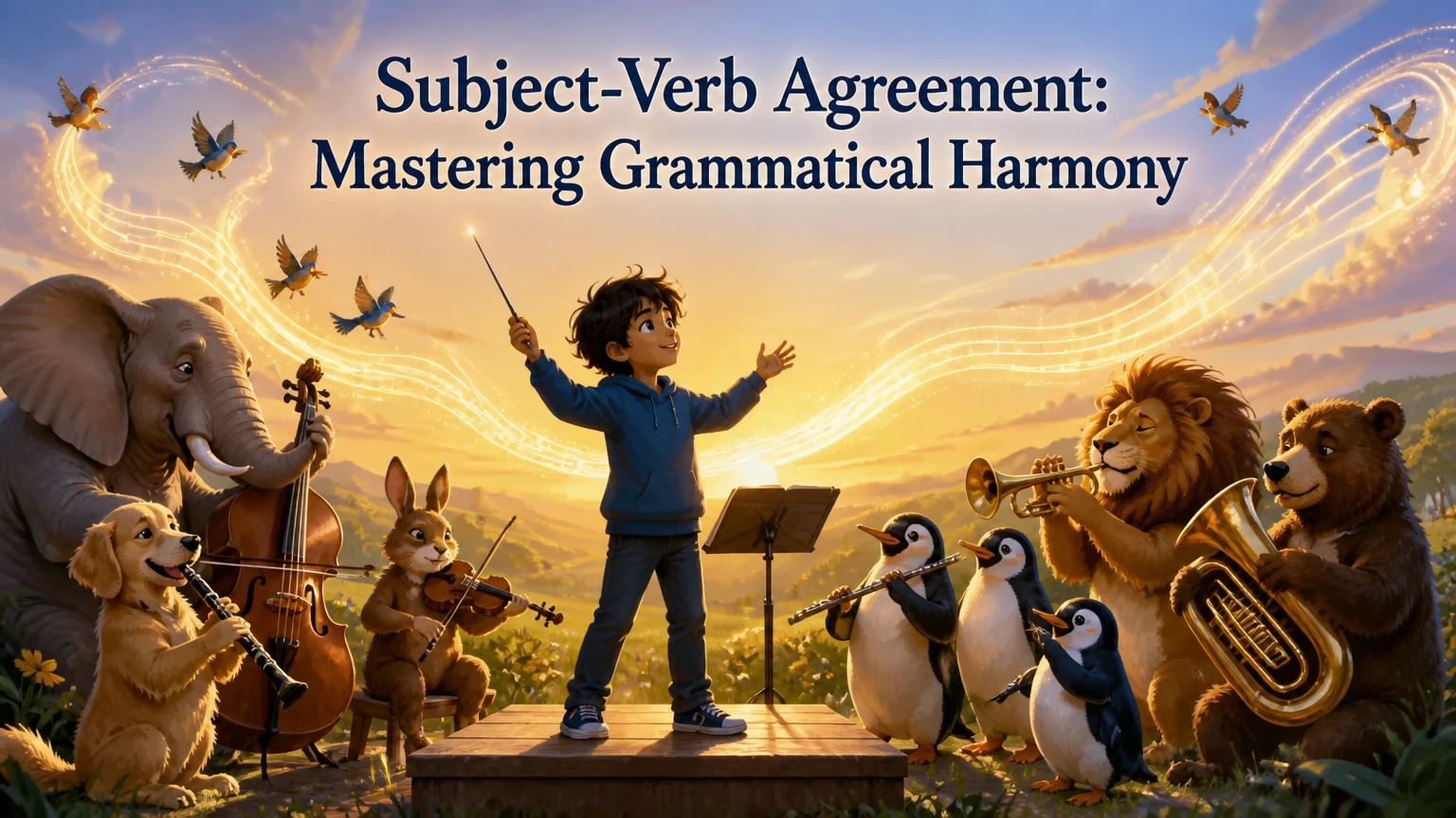 subject verb agreement definition usage and examples