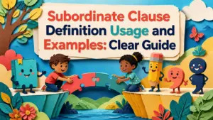 subordinate clause definition usage and examples 2