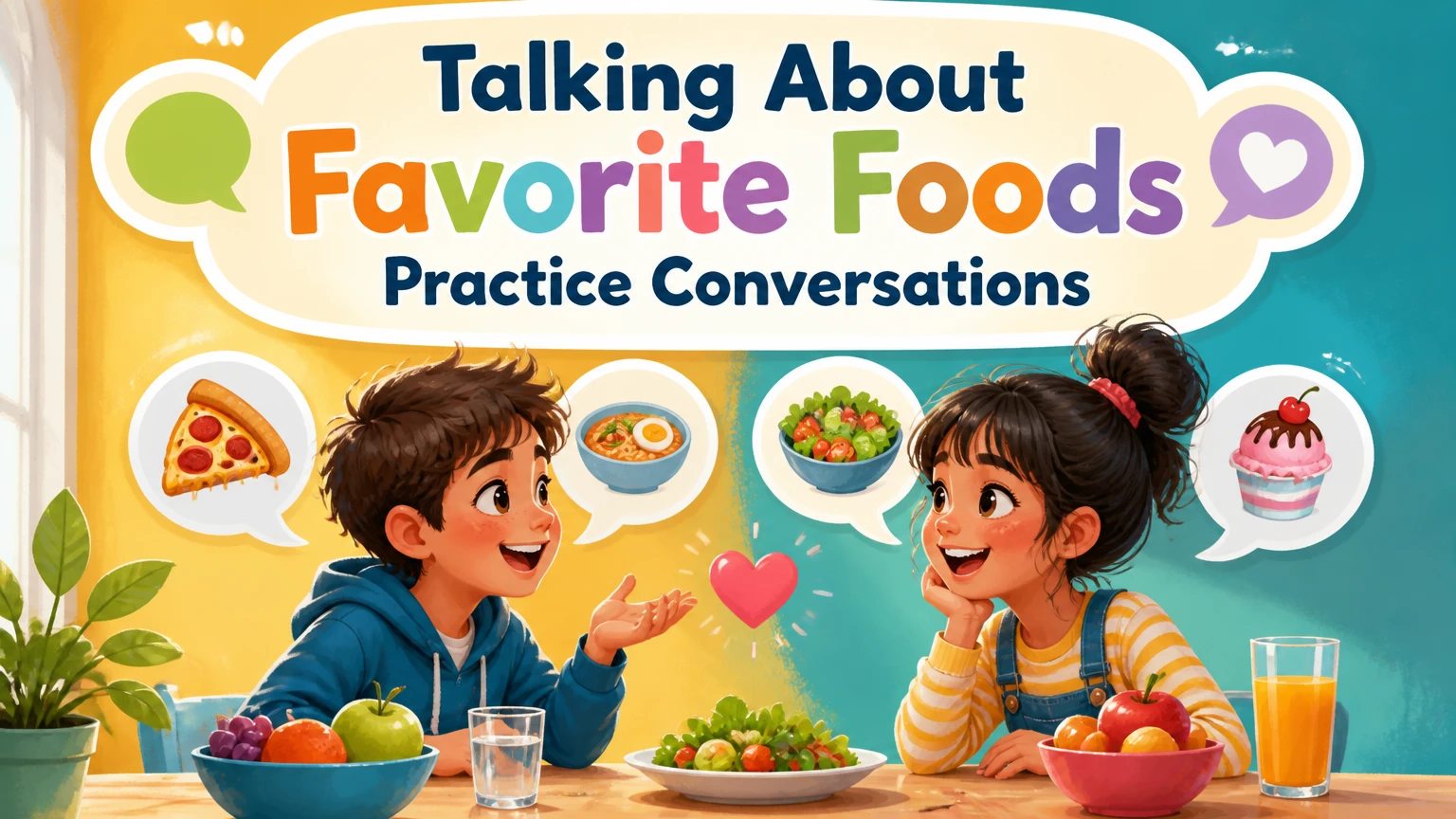 talking about favorite foods practice conversations 2