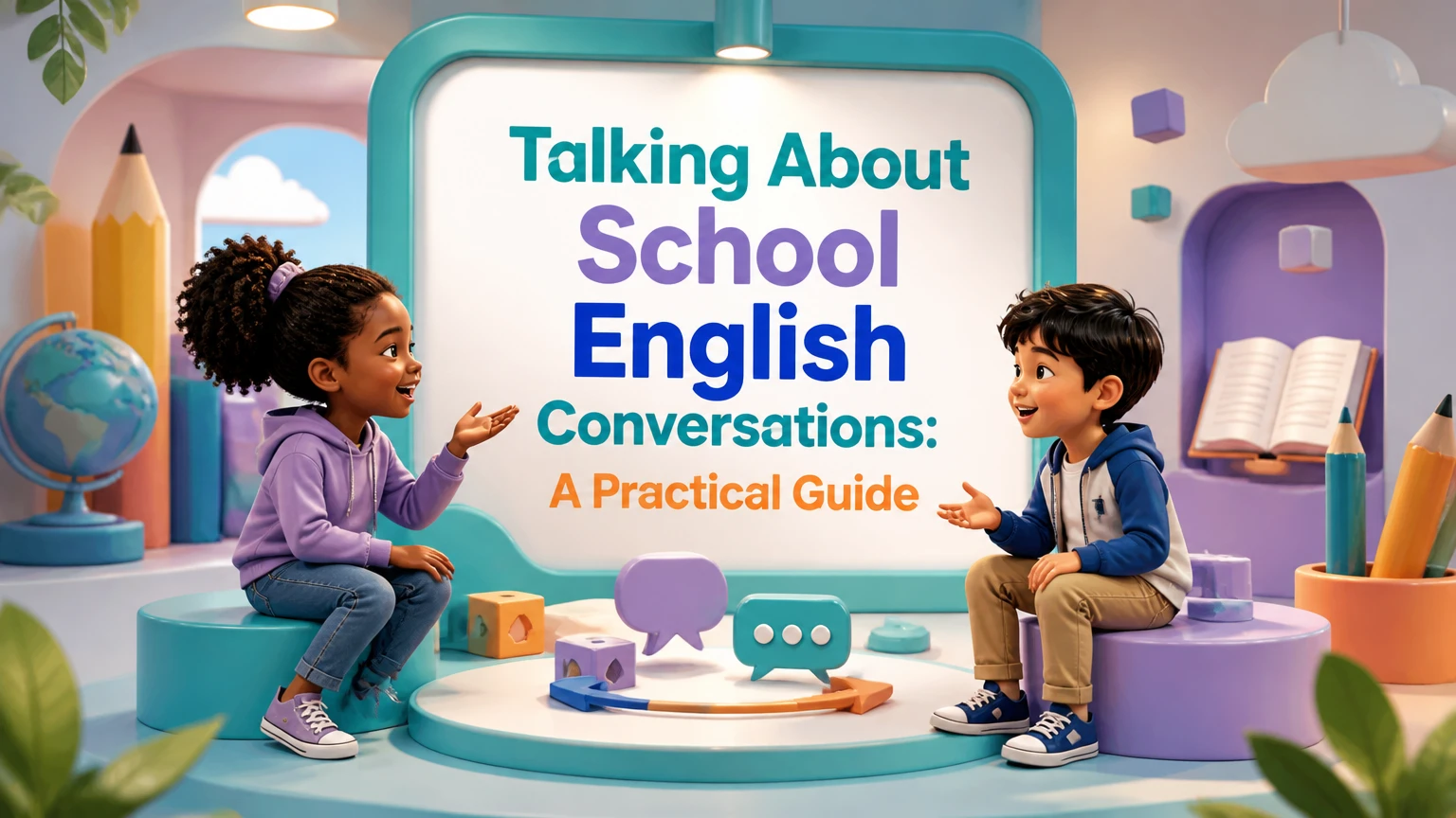 talking about school english conversations