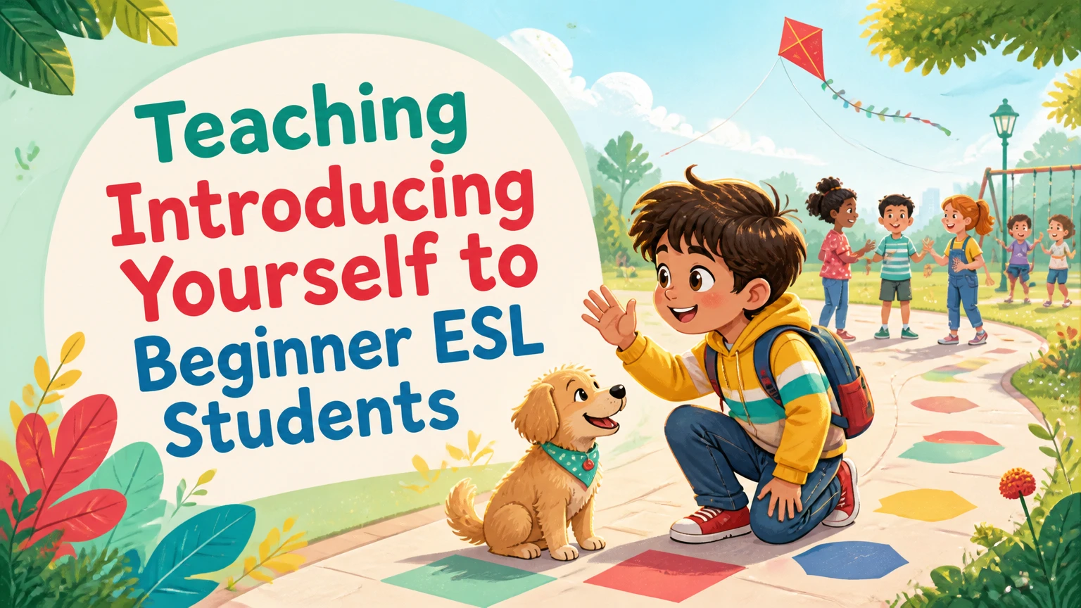 teaching introducing yourself to beginner esl students 2