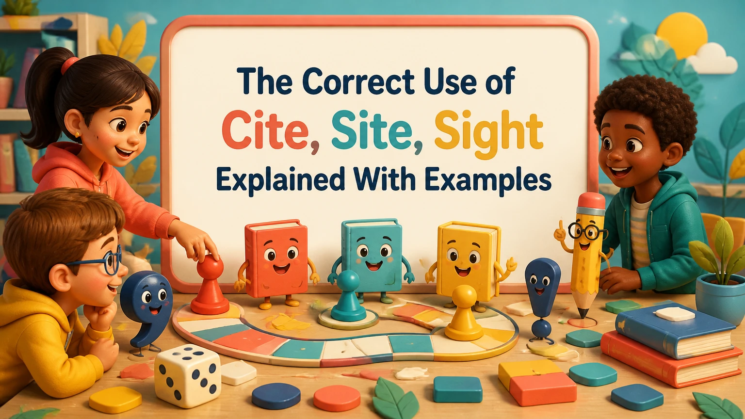 the correct use of cite site sight explained examples