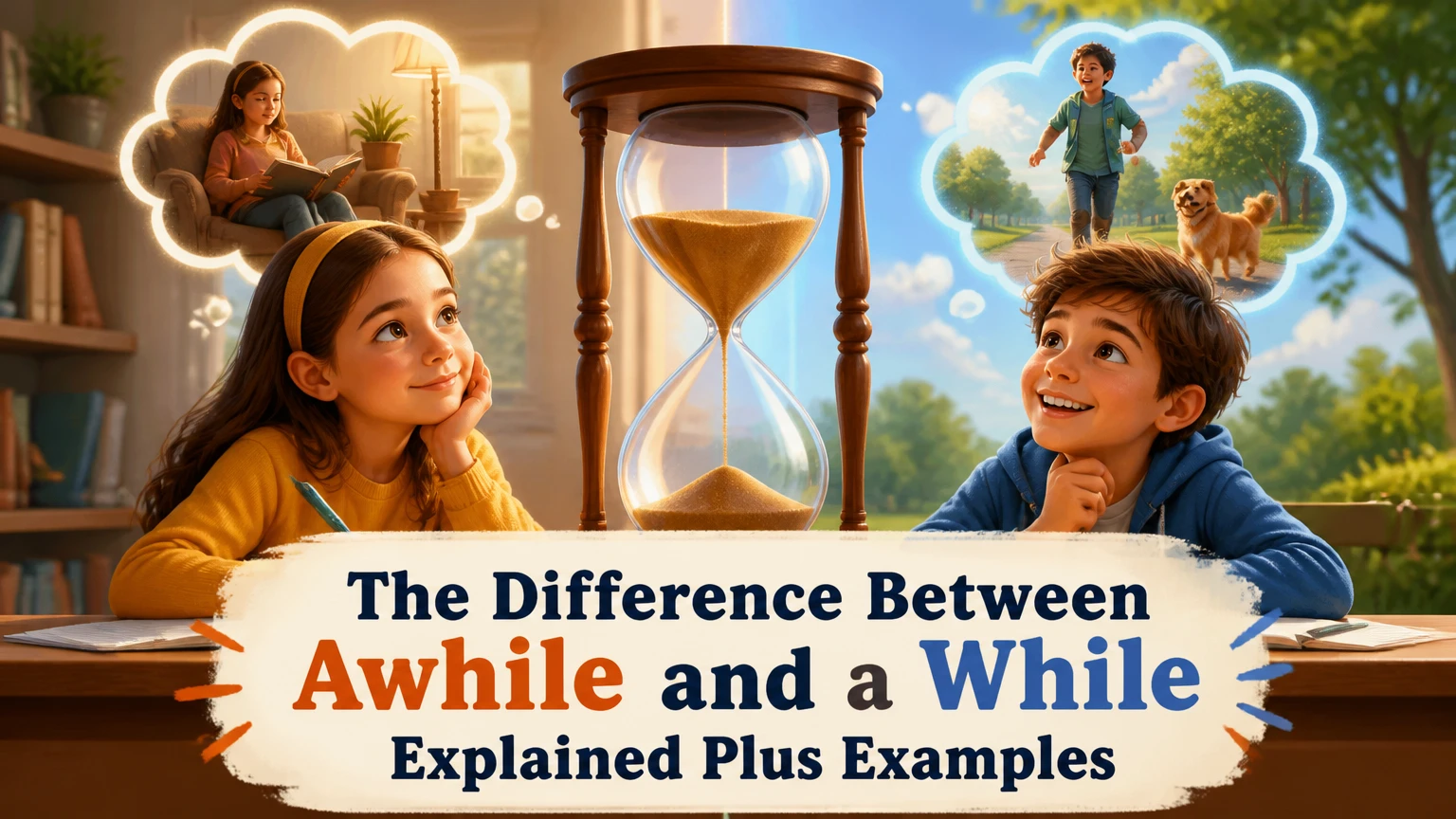 the difference between awhile and a while explained plus examples 2