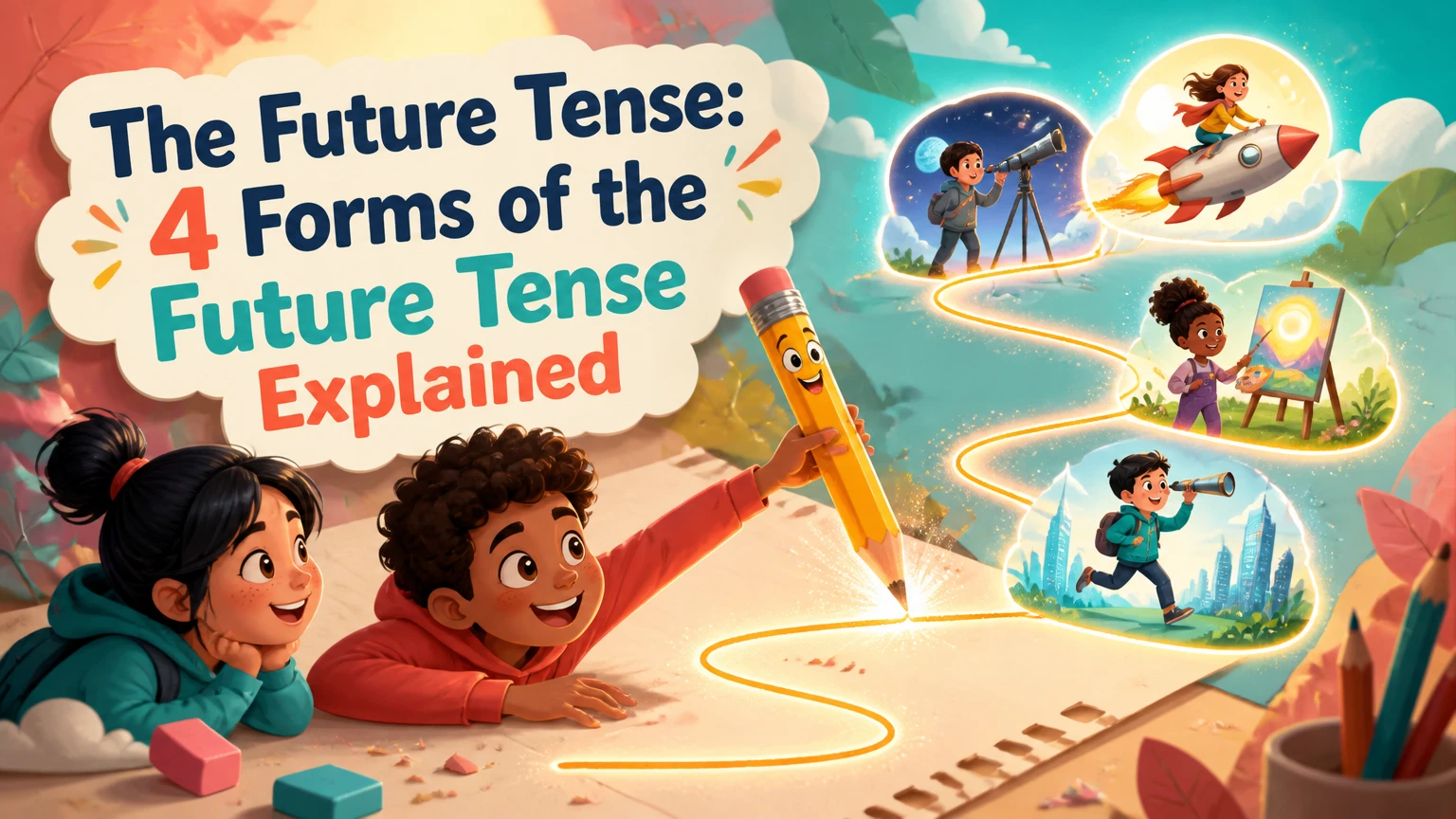 the future tense 4 forms of the future tense 2