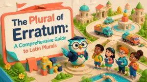 whats the plural of erratum