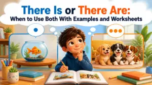 there is or there are when to use both plus examples worksheets 2