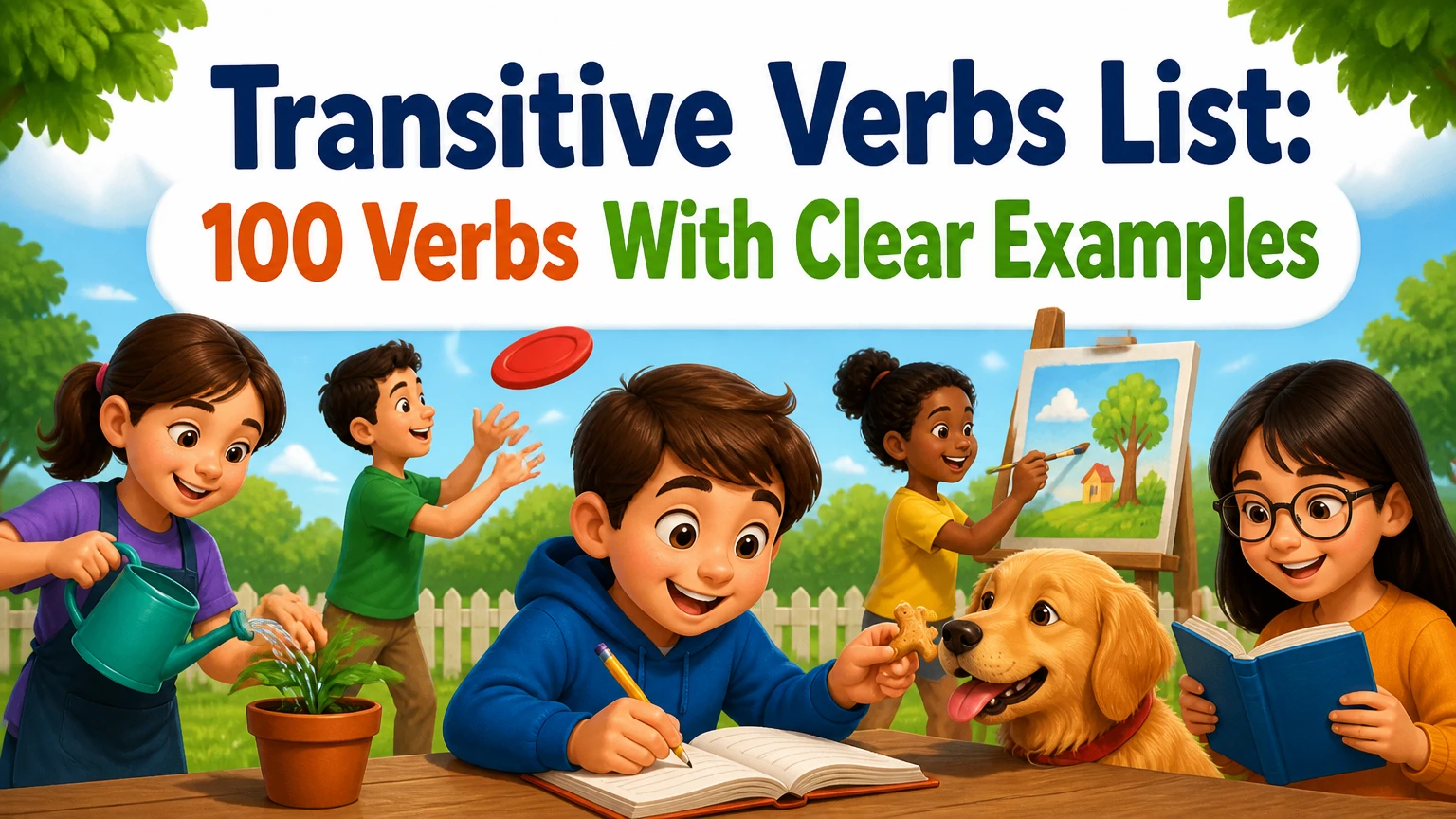 transitive verbs list 2