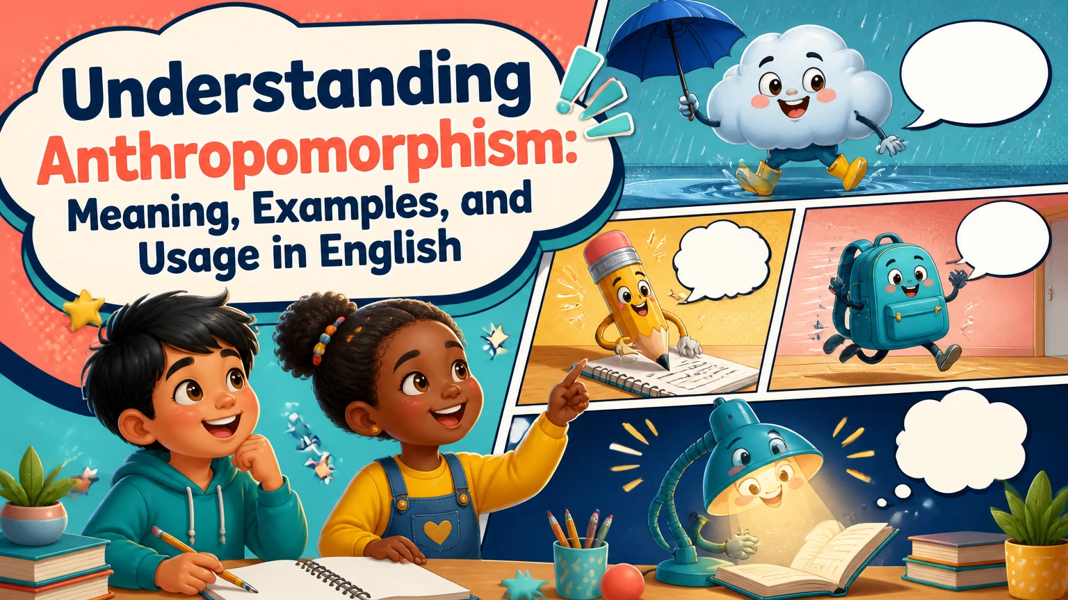 what is anthropomorphism meaning examples