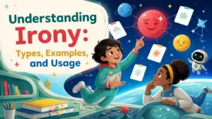 types of irony meaning examples