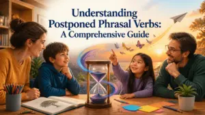 postponed phrasal verbs