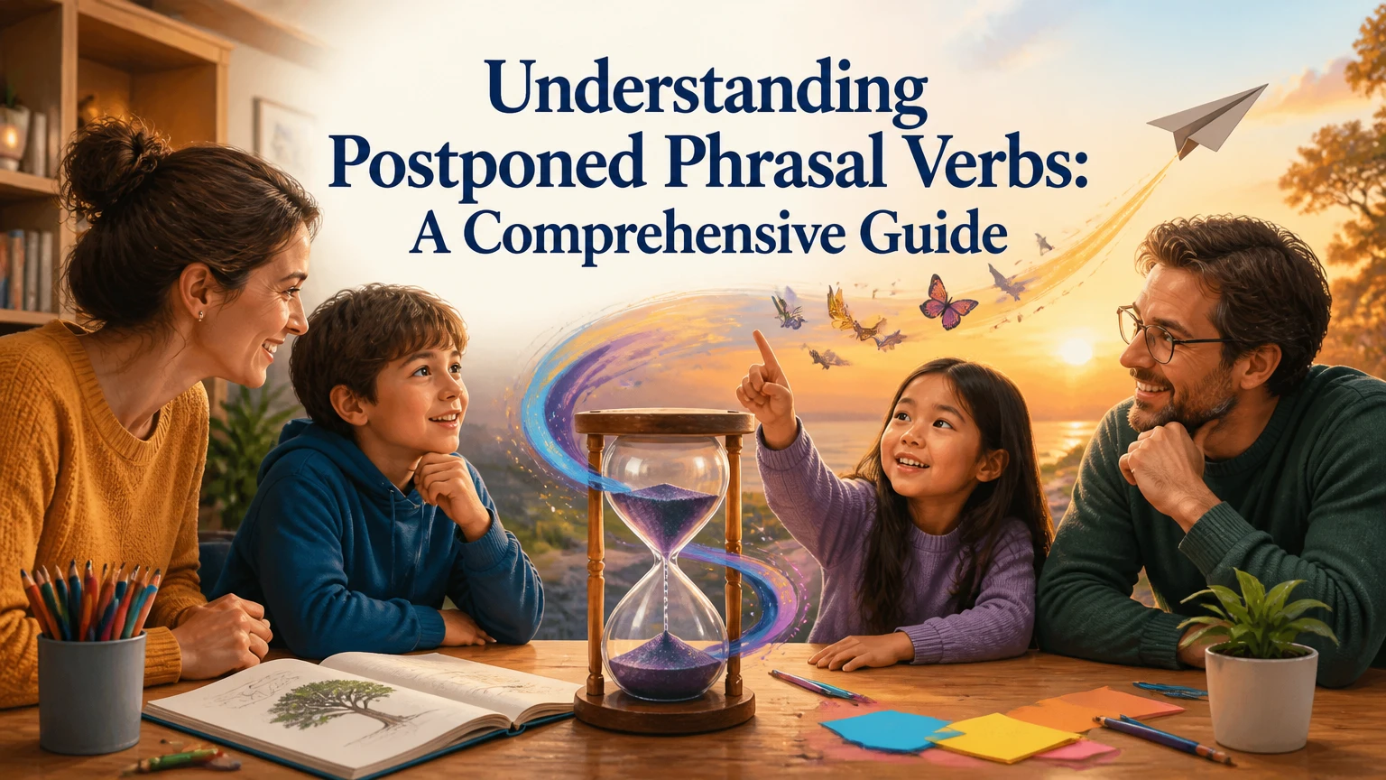 postponed phrasal verbs