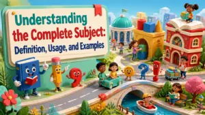 complete subjects definition usage and examples