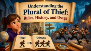 whats the plural of thief