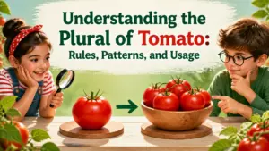 whats the plural of tomato