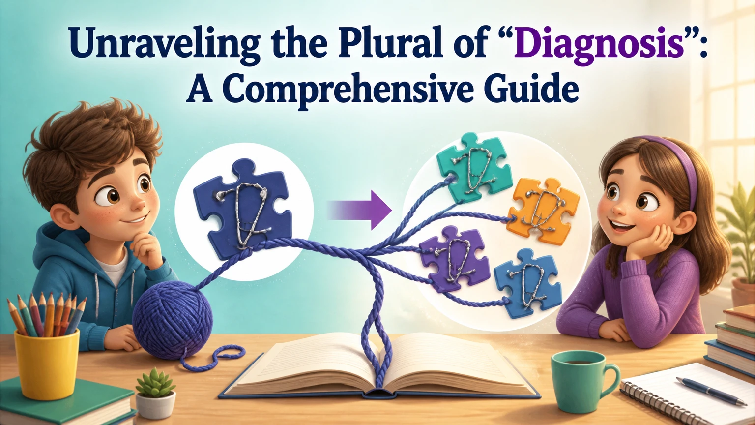 whats the plural of diagnosis