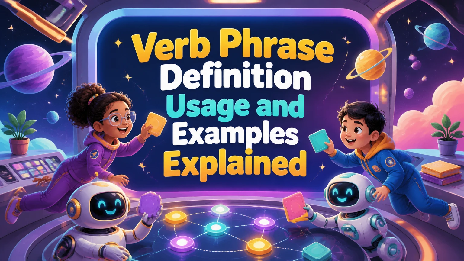 verb phrase definition usage and examples 2