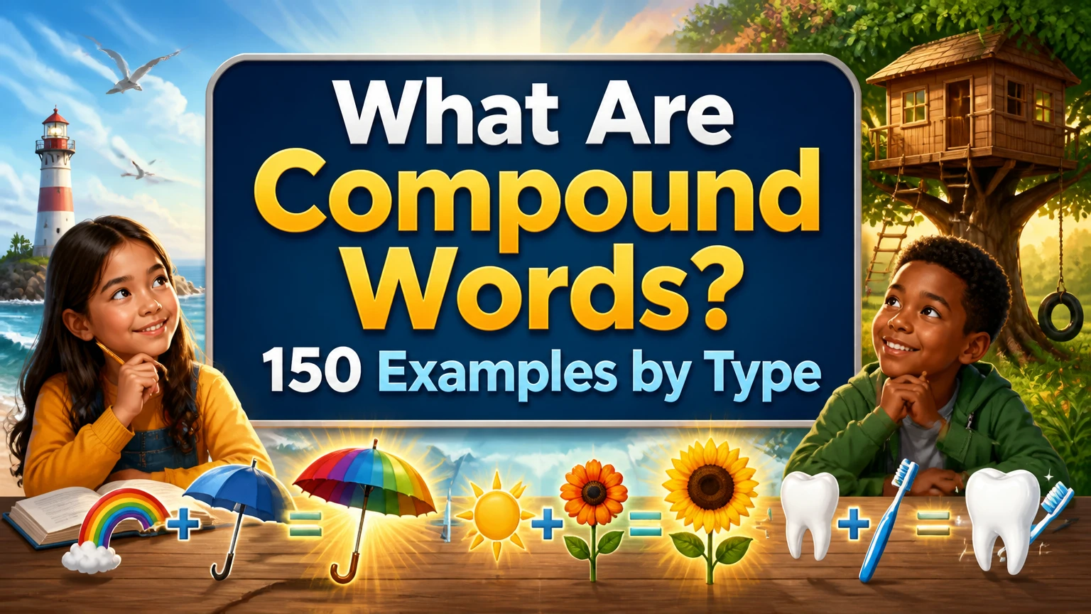 what are compound words 150 compound words 2