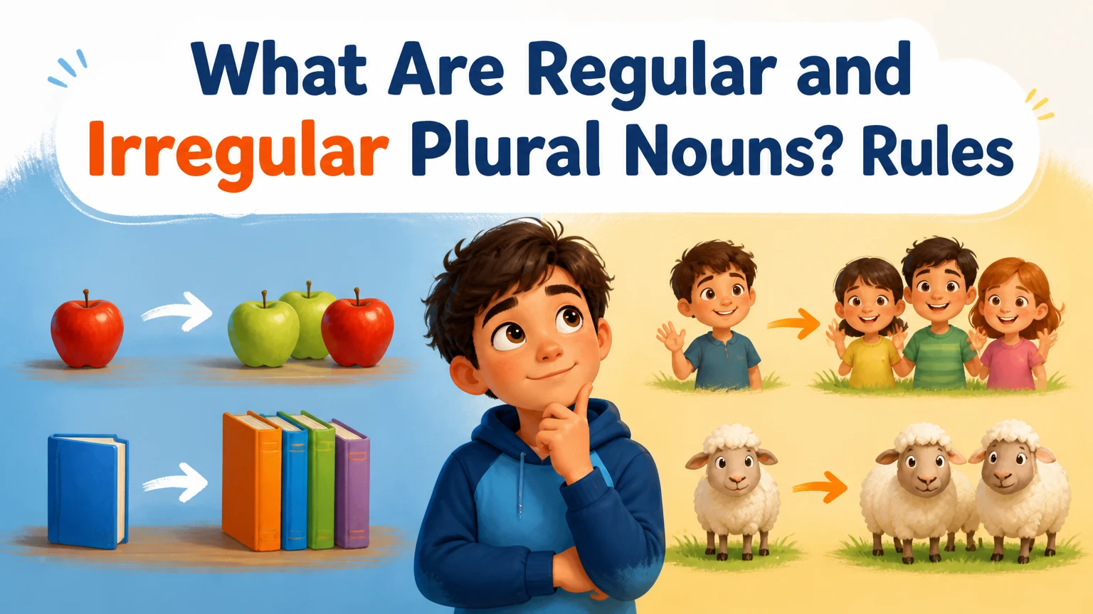 what are regular and irregular plural nouns 2