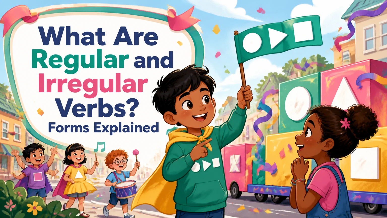 what are regular and irregular verbs 2