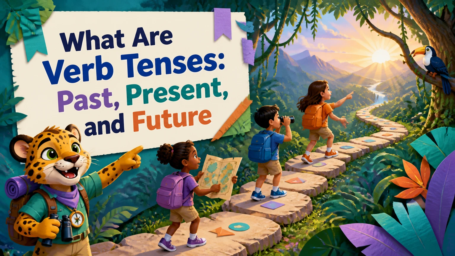 what are verb tenses past present future 2