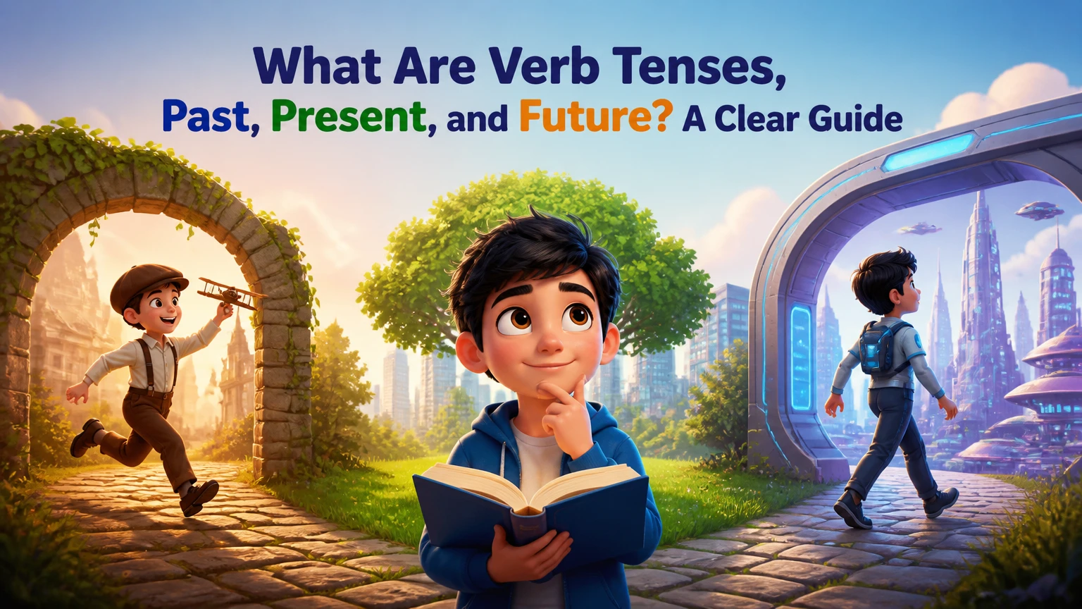 what are verb tenses past present and future 2