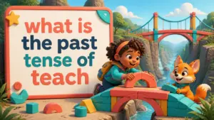 what is the past tense of teach