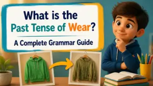 whats the past tense of the verb wear