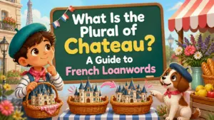 whats the plural of chateau
