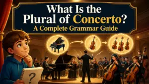 whats the plural of concerto
