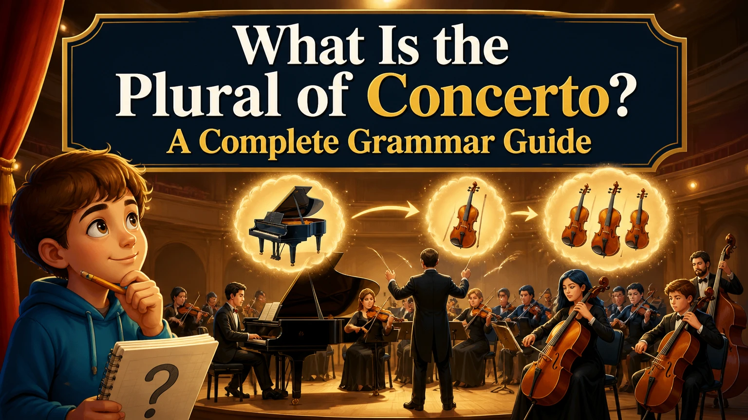 whats the plural of concerto