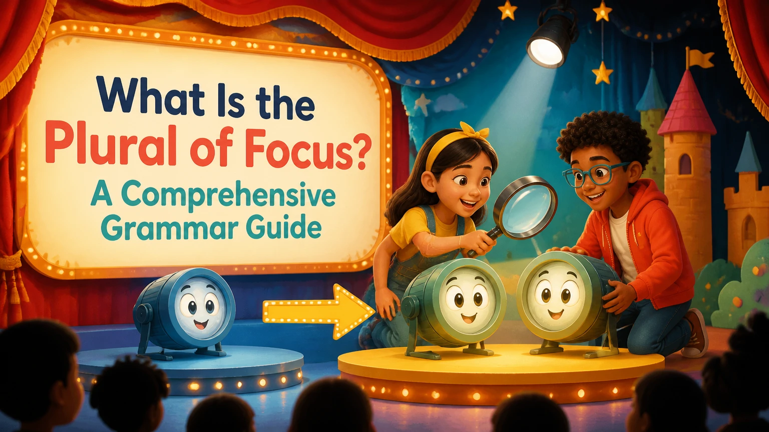 whats the plural of focus
