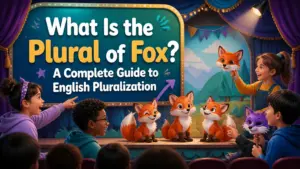 whats the plural of fox
