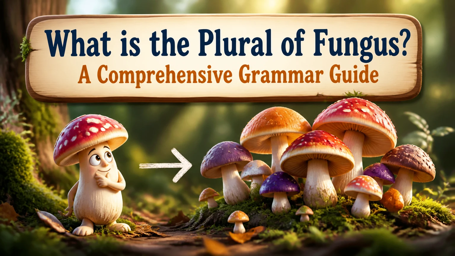 whats the plural of fungus