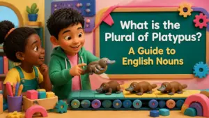whats the plural of platypus