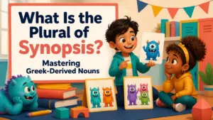 whats the plural of synopsis