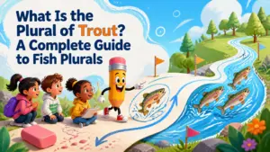 whats the plural of trout