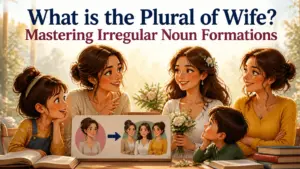 whats the plural of wife