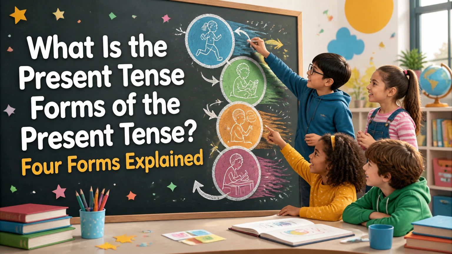what is the present tense forms of the present tense 2