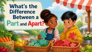 whats the difference between a part and apart 2