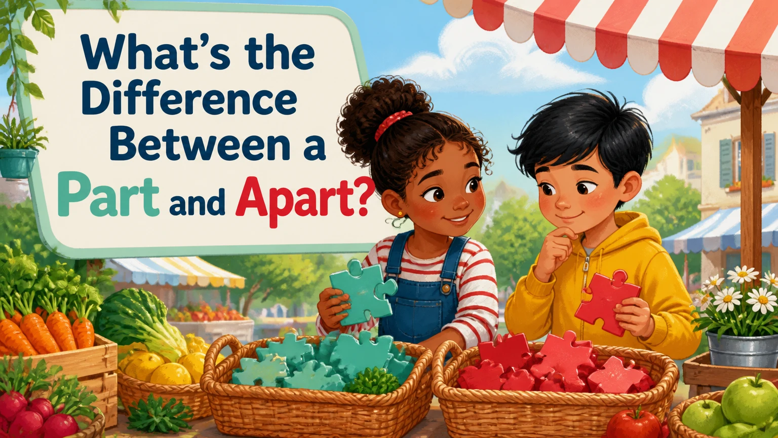whats the difference between a part and apart 2