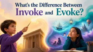 whats the difference between invoke and evoke 2
