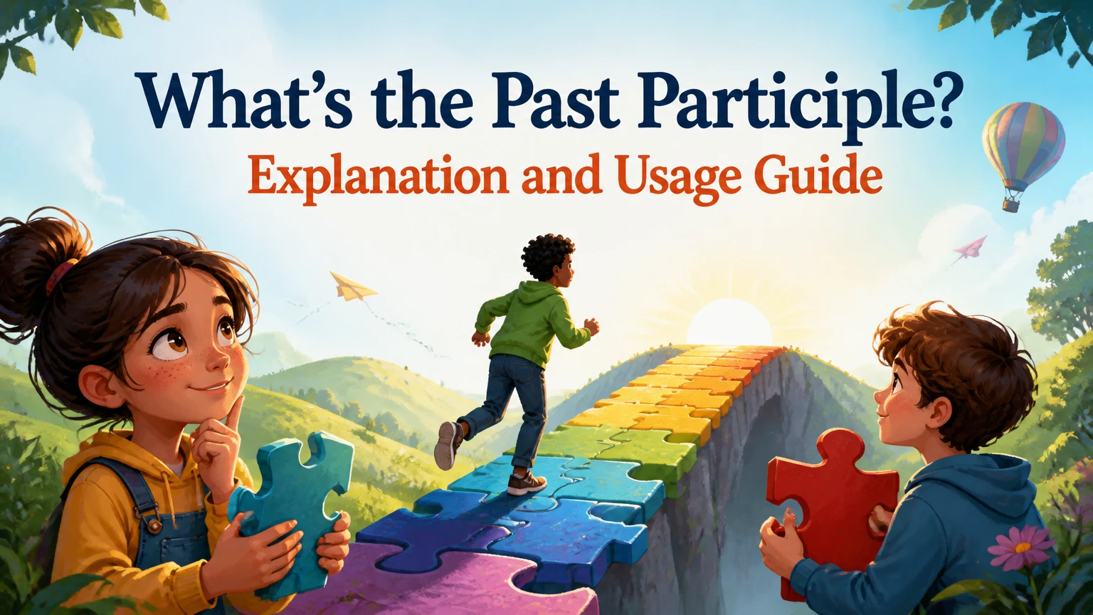 whats the past participle explanation usage 2