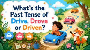 whats the past tense of drive drive drove or driven 2