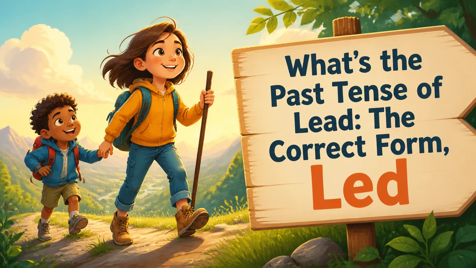whats the past tense of lead 2