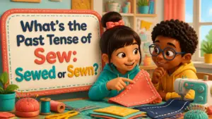 whats the past tense of sew sewed or sewn 2