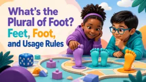 whats the plural of foot 2