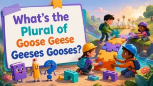 whats the plural of goose geese geeses gooses 2