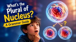 whats the plural of nucleus